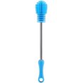 thumbnail image 1 of Escobillones para limpieza, cepillo de cocina con mango antideslizante, silicona(Azul) Fokelyi ZYY-2570, 1 of 5