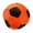Orange, variant on 3.9-Inch Colorful Footbag Soft Cotton-Filled Sand-Free Lightweight Freestyle Toy Orange
