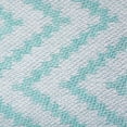 thumbnail image 4 of Design Imports CAMZ37996 Aqua Large Chevron Blanket Throw, 4 of 10