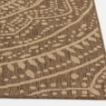 thumbnail image 2 of Mainstays Brown Medallion 6'6" x 9'6" Outdoor Olefin Area Rug, 2 of 8