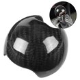 thumbnail image 2 of Embellecedor de cubierta de perilla de palanca de cambios de coche de fibra de carbono para Audi A3 S3 2012-2018, 2 of 5
