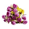 thumbnail image 1 of Flores artificiales de San Valentín, flores de simulación para bodas, flores de seda, arreglos florales en macetas pequeñas., 1 of 1