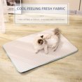 thumbnail image 1 of Alfombrilla de refrigeración para perros y mascotas, alfombrilla antideslizante para camas de verano, alfombrilla para camas para perros, alfombrilla para mascotas (gris), 1 of 8