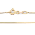 thumbnail image 3 of Cadena Cola De Rata Todas Las Edades 45 Cm Oro 14k Sólido, 3 of 7