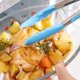 thumbnail image 4 of Juego de 2 piezas de silicona para utensilios de cocina, utensilios de cocina resistentes al calor con mango de madera, utensilio de cocina antiadherente, 4 of 5