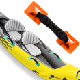 thumbnail image 5 of Ruiboury PVC Nylon Strap Armrest Grab Handle Inflatable Canoe Kayak for Orange 31x7CM 1Set, 5 of 5