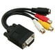 thumbnail image 1 of Cable convertidor adaptador VGA SVGA a S-Video 3 RCA AV, 1 of 3