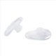 thumbnail image 2 of Almohadillas de Nariz de Silicona de Empuje Suave Oval en Soportes de Vidrios (Transparente, 15 Pares), 2 of 4