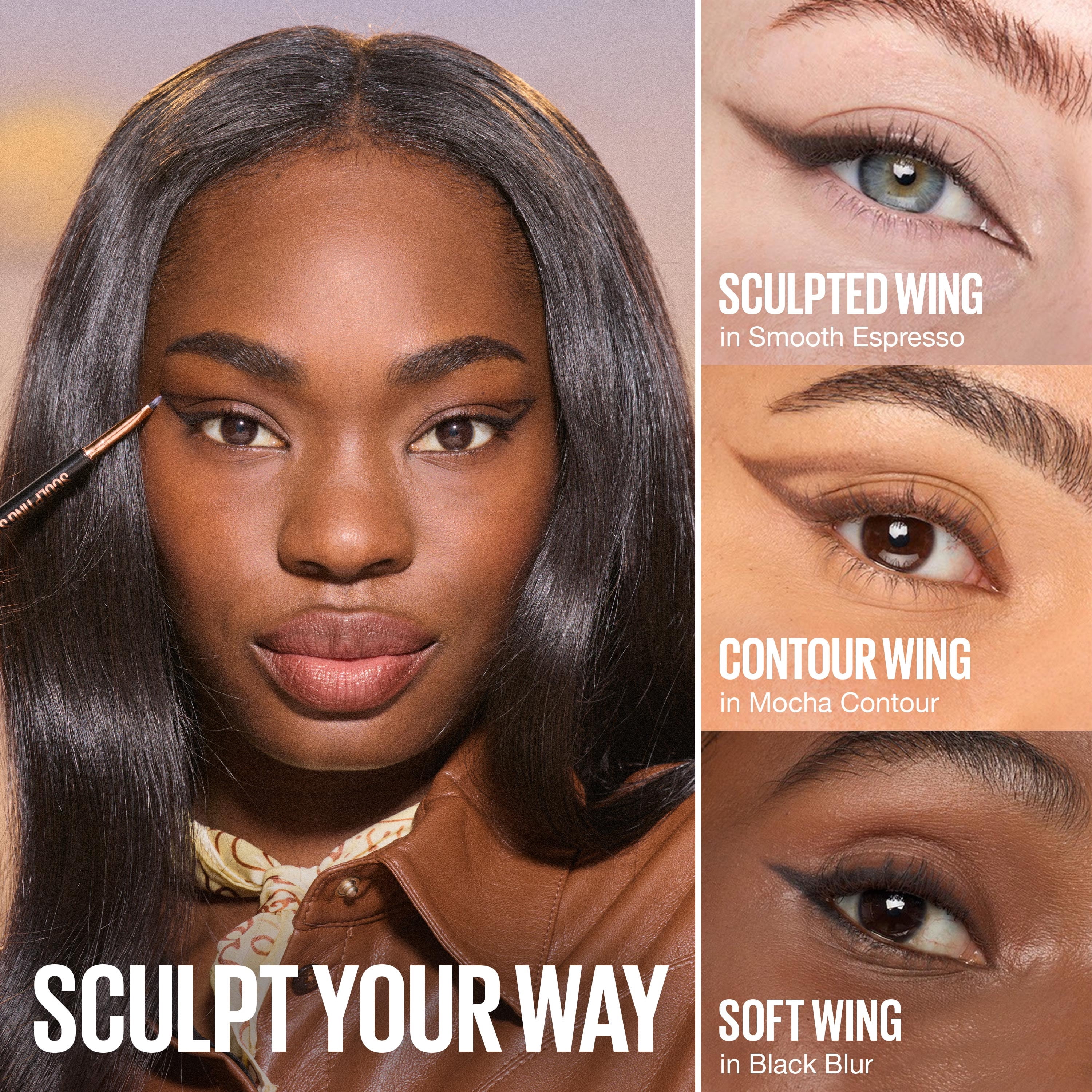 Maybelline Sculpting Stix 2-in-1 Eyeliner, Hazy Taupe, 0.002 oz