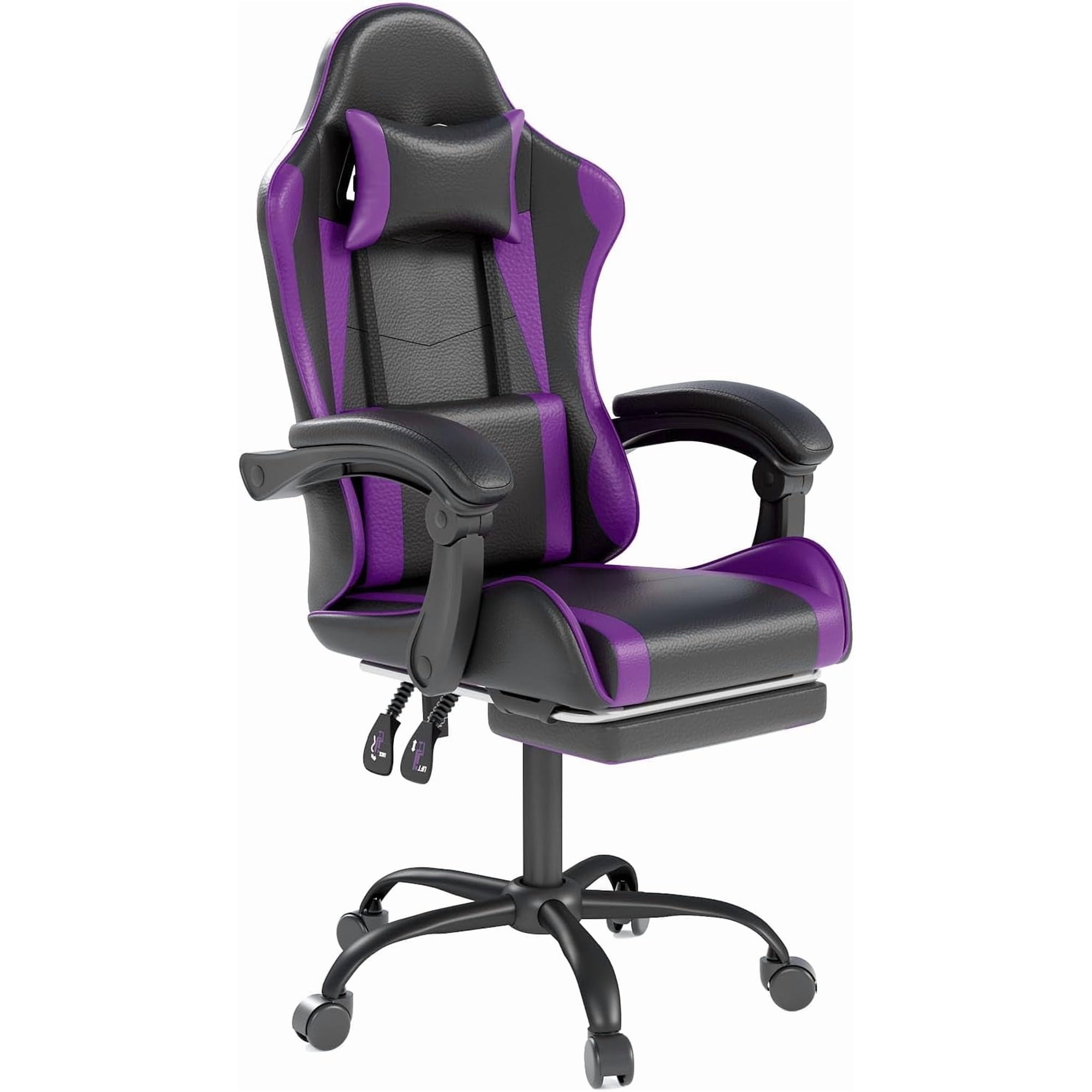 gaming chair with headrest and product