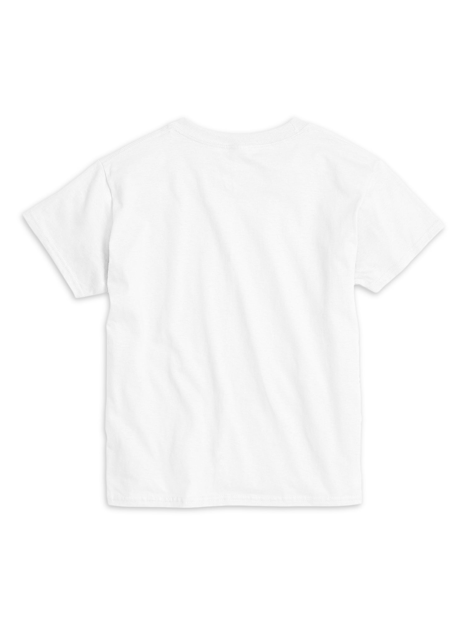 Hanes T-Shirt 6-Pack Boys ComfortSoft Crewneck Tagless Short Sleeve Cotton xs-xl