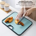 thumbnail image 7 of Multi-function Cutting Board, Wheat Straw Plastic Cutting Board for Kitchen Dishwasher Safe Chopping Board with Juice Grooves, Non-slip Chopping Block for Home,Blue,F111569, 7 of 7