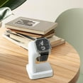 thumbnail image 1 of Expositor de relojes compacto, accesorio decorativo, estable, para guardar regalos, soporte individual para relojes inteligentes, ideal para encimeras Blanco, 1 of 10
