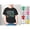 Black, variant on Kids Funny Number Print T-Shirt Casual Math Digit Graphic Crewneck Short Sleeve Summer Top Clothes 3-14 Years