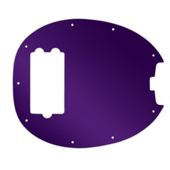 Pickguard For MusicMan Stingray Bass - PURPLE MIRROR