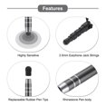 thumbnail image 4 of Unique Bargains 3 Pcs Stylet Métallique à Écran Tactile Stylet Rétractable en Alliage d'Aluminium Mini Stylos Capacitifs, Gris, 4 of 7