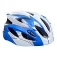 thumbnail image 1 of Casco de bicicleta ajustable para niños, equipo de ciclismo, casco de bicicleta deportivo, cómodo y de moda para patinar y en patineta. blanco y azul, 1 of 8