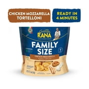 Giovanni Rana Tortelloni Chicken Mozzarella Cheese Filled Pasta Bag (Family Size, 19oz, Fresh), Refrigerated