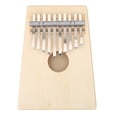 thumbnail image 2 of Traditional 10 Keys Thumb Piano for Children Musical Instrument Accompaniment(Wood Color), 2 of 8