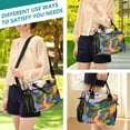 thumbnail image 5 of FORMRS Insulated Lunch Bag for Work School Unisex Large Capacity Cooler with Shoulder Strap, Art Path, 5 of 6