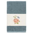 thumbnail image 4 of Authentic Hotel and Spa  Turkish Cotton Rebecca Embellished Hand Towel White, 4 of 5