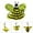 yellow, variant on Porch Goose Outfits, Porch Goose Outfits Set Butterfly Sunflower Bee Goose Outfit Summer Porch Goose Clothes Goose Costume for 23'' Cement Goose Summer Yard Lawn Garden Deco