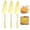 Gold, variant on Bxaolu Cake Pie Servers Set, Stainless Steel Pizza Cake Slicer Server, Cake Cutter with Serrated Edges for Kitchens Restaurants Brithday Parties,Set of 6 (Multicolor)