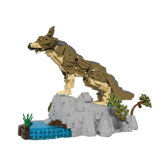Remocguys Wolf Building Sets Compatible with Lego Animal Figurine Model Desktop Ornaments for Adults 14  1192PCS