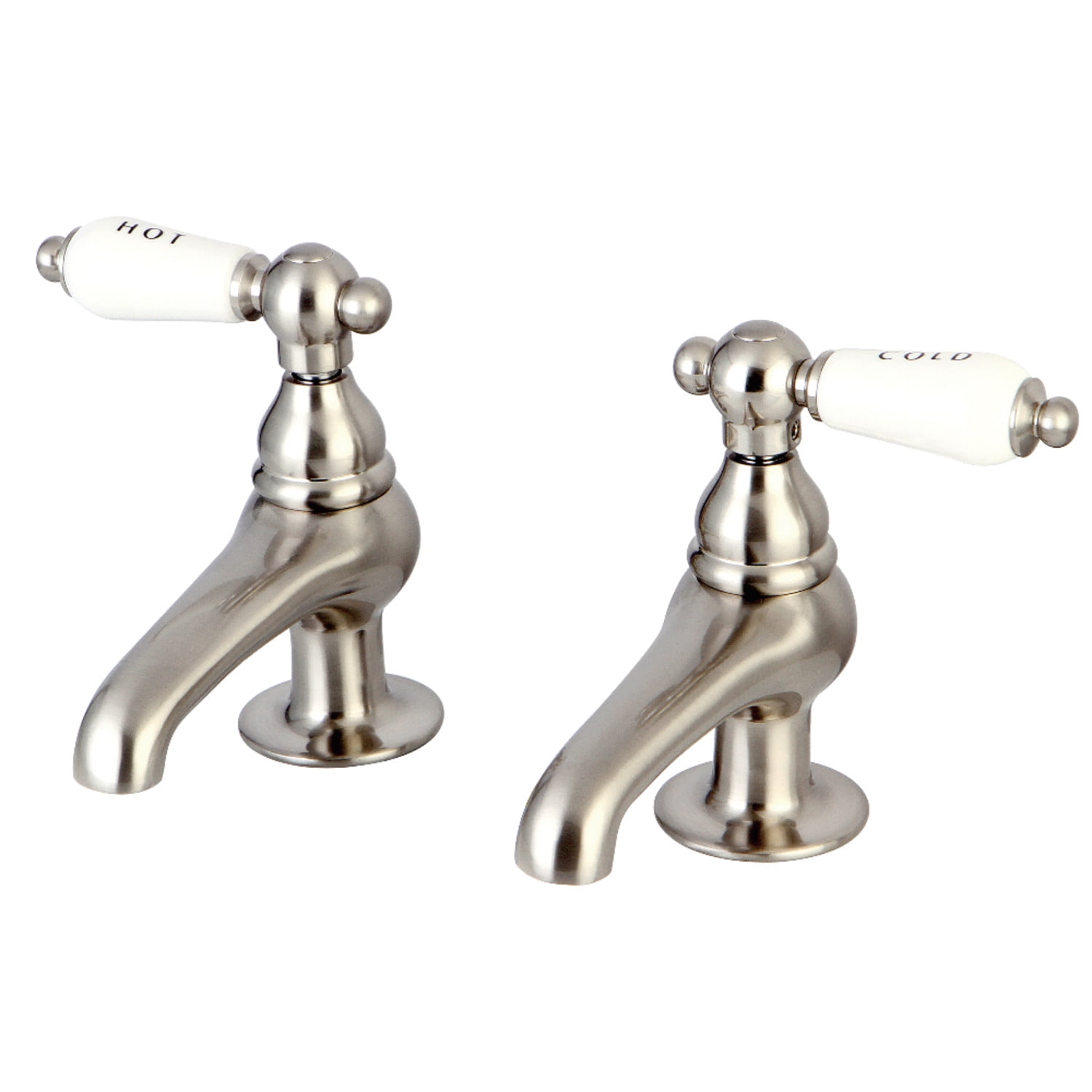Polished Chrome Kingston Brass KS3201AL Restoration Basin Lavatory Faucet