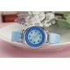 thumbnail image 1 of Reloj para niños Relojes de cuarzo clásicos analógicos para niñas Resistente al agua con esfera de flores, 1 of 2