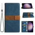 thumbnail image 1 of ELEHOLD Wallet Case for Samsung Galaxy S23 Plus/S23+ 6.6", Premium PU Leather Card Holders with Kickstand Magnetic Clasp Shockproof Anti-Scratch Purse Protective Case,Blue, 1 of 6