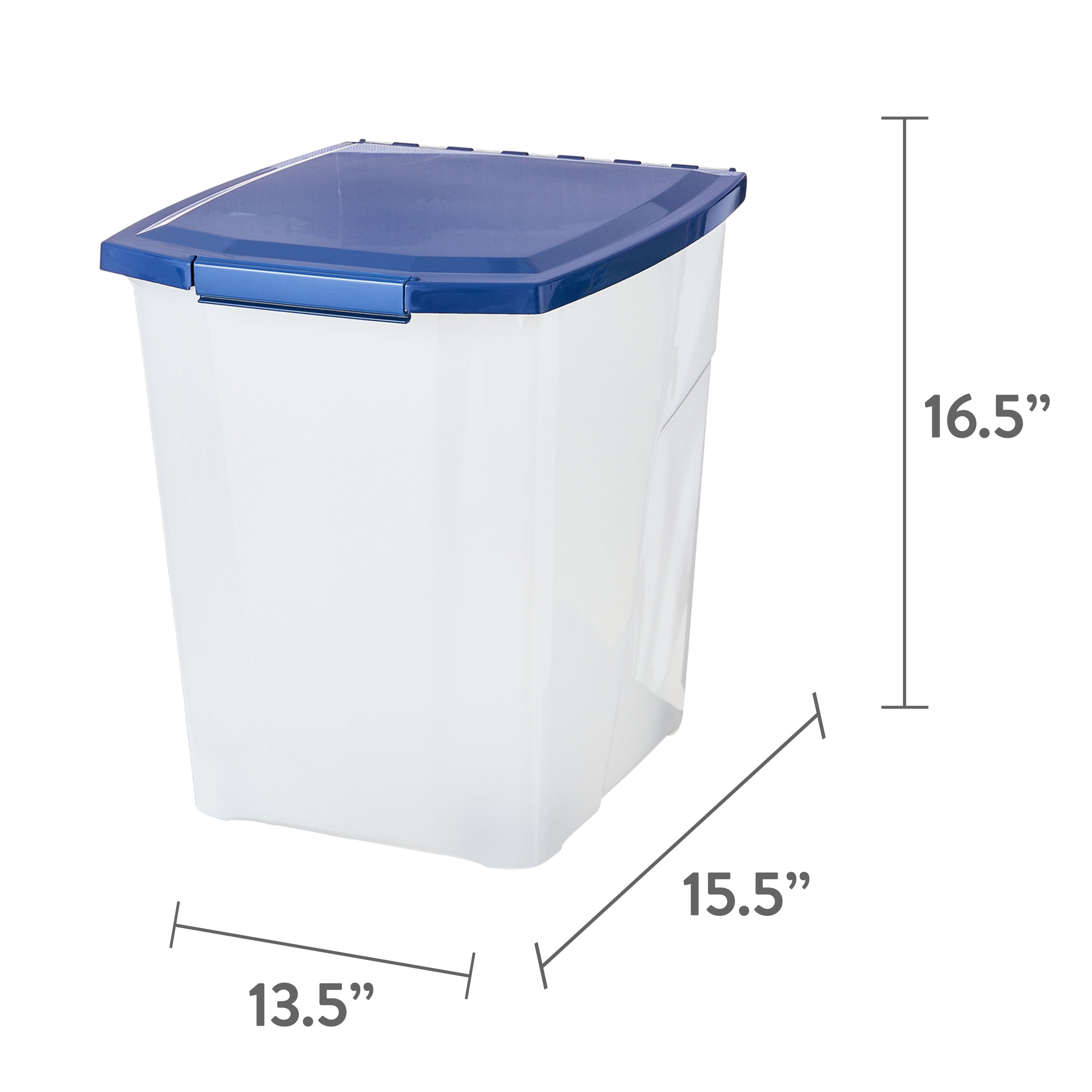 Large Capacity Pet Food Storage Containers With Lids - Temu