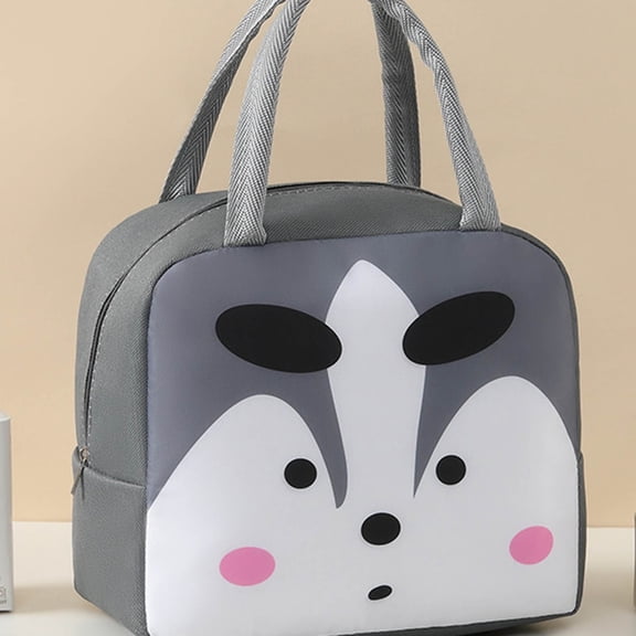 Bento Lunch Box,insulated Bag Lunch Box Portable Bag Convenient Bag Work Class Adults Bring Rice Package Aluminum Foil Lunch Box,Gray