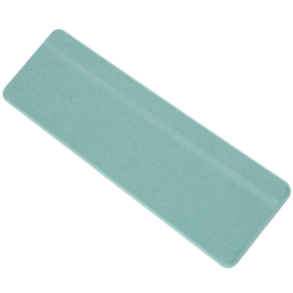 DEEPCRAFF Diatomite Absorbent Drying Mat Green Rectangular Small Dish Drying Pad for Kitchen and Bathroom Accessories