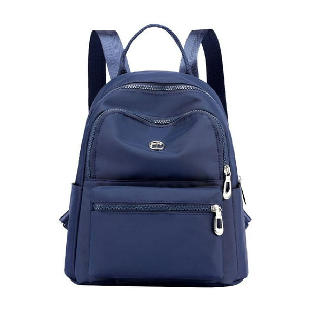 Mochilas Escolares Nailon para Mujeres Estudiantes Sólidos Bolso Hombro Diario Niñas