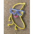 thumbnail image 2 of Glowneon Banana With Glasses Neon Sign, Neon Sign for Coffee Shop, 2 of 4