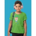 thumbnail image 2 of Cute Bear With Elephant Toy T-Shirt Juniors -Image by Shutterstock,  Small, 2 of 4