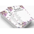 thumbnail image 3 of Inkdotpot Scramble Bridal ShowerGameCards FloralParty Wedding Supplies 50-Pack Wedding Word, 3 of 7