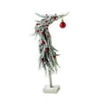 thumbnail image 5 of HOMYL Artificial Whimsical Xmas Tree Christmas Decoration for Farmhouse Restaurant 10x36 cm, 5 of 8