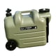 thumbnail image 4 of Contenedor de agua con ruedas, grifo y asa, contenedor para almacenar agua potable Verde, 4 of 9