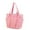 Pink, variant on Mesh Shower Caddy,Portable Large Capacity Bath Toiletry Storage Bags with Buckle for Camping College Dorm