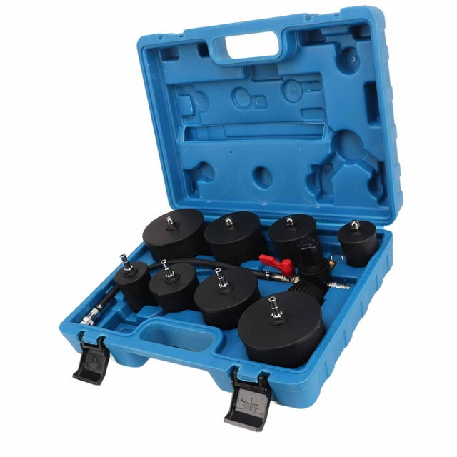 System Leakage Tester, Sensitive 4 Pair Adapters Turbocharger Boost Leak Tester For Cool System