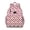 Red, variant on Gentle Giant Elephant Students Backpack Tribal Floral Design with Artistic Watercolor Baby Elephant Illustration