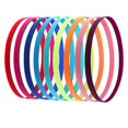 thumbnail image 5 of Diadema elástica de color caramelo para correr, accesorios para el cabello antideslizantes para fútbol, diademas deportivas para yoga, 5 of 5