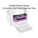 thumbnail image 4 of Organizador de esmaltes de uñas UOZL, pequeño y transparente, con capacidad para 30 botellas, 4 of 6