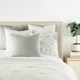 thumbnail image 5 of 2-Pack Decor Throw Pillows in Yarn-Dyed Bengal Stripe / Jacobean Patterns by Comfort Canopy, 5 of 8