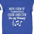 thumbnail image 4 of Inktastic Future Choir Director Like Mommy Boys or Girls Baby Bodysuit, 4 of 5