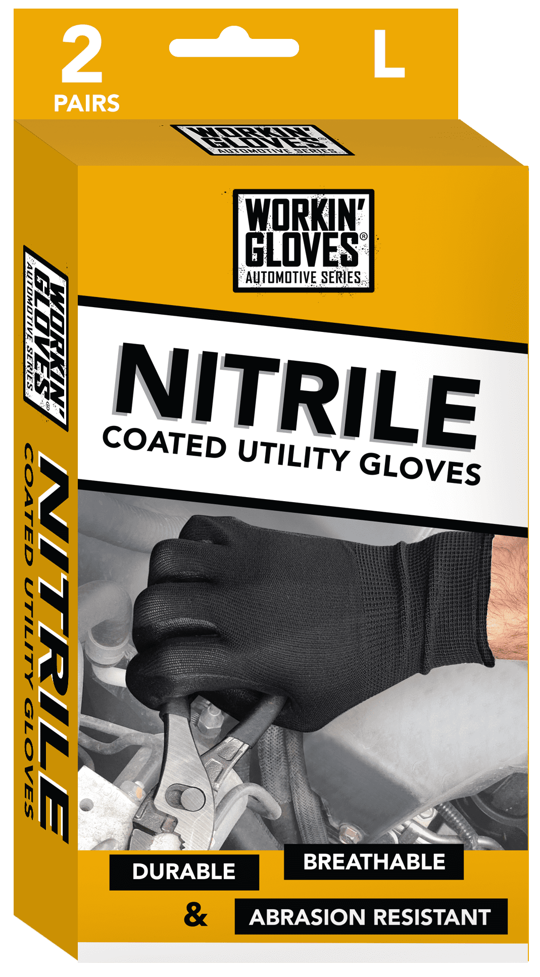 Clean Ones Wg Utility Gloves 2pr Large