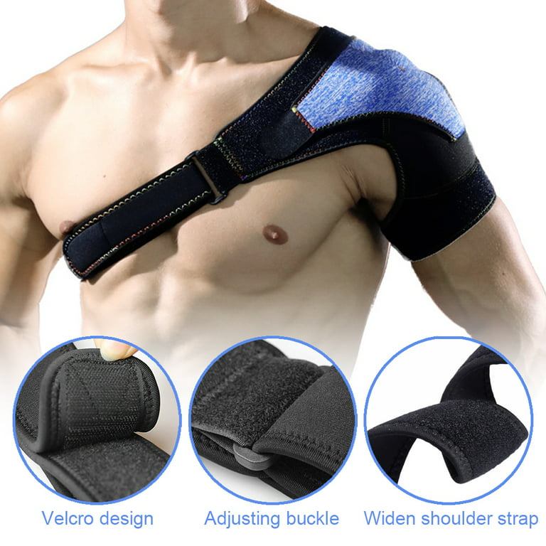 Shoulder Brace for Torn Rotator Cuff - Shoulder Pain Relief, Support and  Compression - Sleeve Wrap for Shoulder Stability and Recovery - Fits Left  and