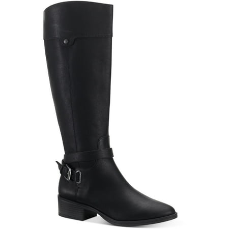 

Style & Co. Womens Bennon Zipper Block Heel Knee-High Boots